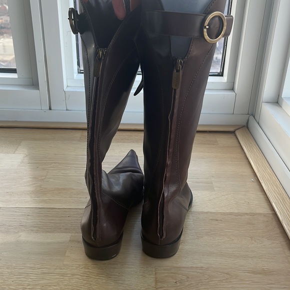 SERGIO ROSSI POINTY TOE RIDING BOOTS - Picture 13 of 15